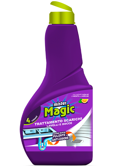 Mister magic Deodorante Per Lavastoviglie Al Limone Trasparente